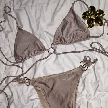 hellbeige bikini