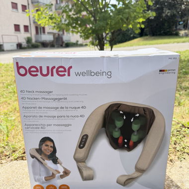 Beurer MG 153 4D Massaggiatore per il collo con calore