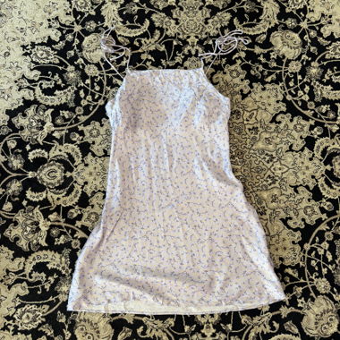 Top Zara a spalline con fiocchi floreali