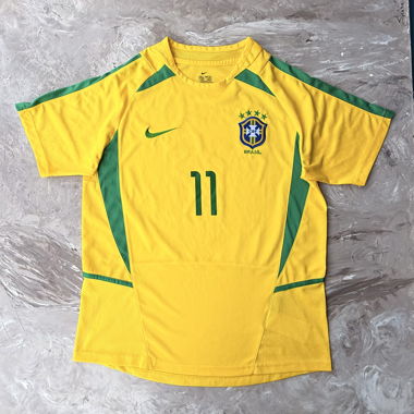 Heimtrikot Brasilien Weltmeisterschaft 2002