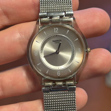 Orologio Swatch Swiss argento