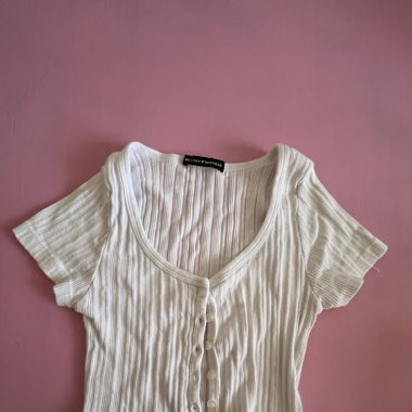 White brandy melville top