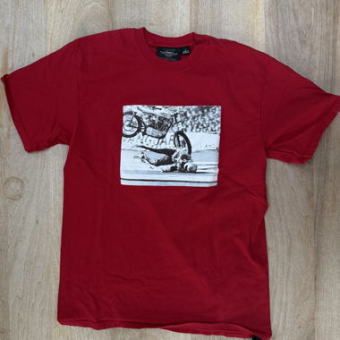 Rotes Bike Graphic T-Shirt
