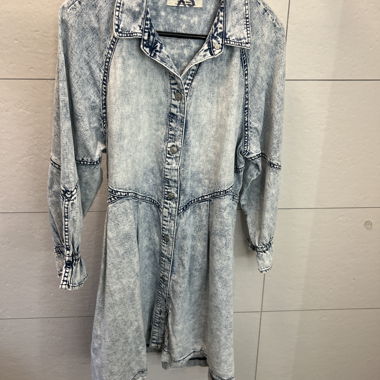 Robe chemise en jean
