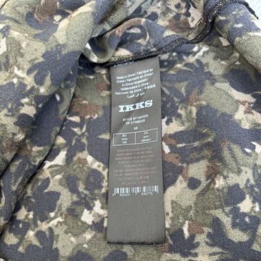 Chemisier IKKS fleuri camouflage – taille XS