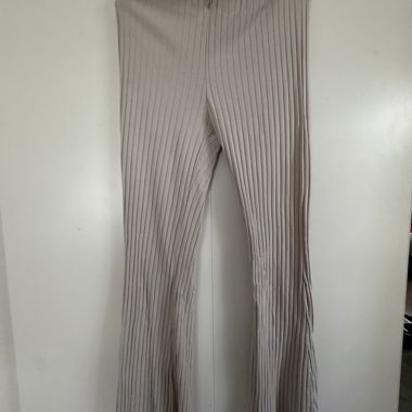 Pantalon plissé beige