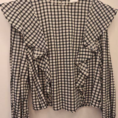 Marc O’Polo Denim checked blouse size S