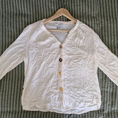 Rick Cardona White Blouse