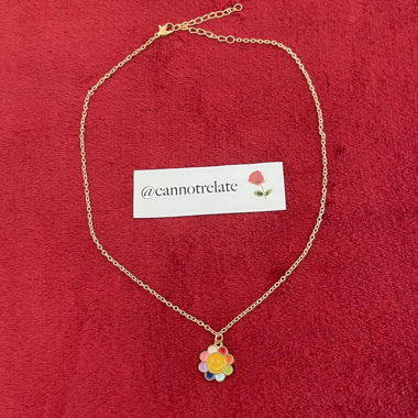 Collier Fleur en Or