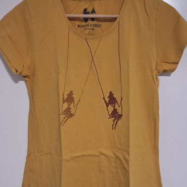 Mustard yellow T-shirt