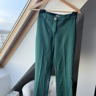 Grüne Rinascimento-Hose