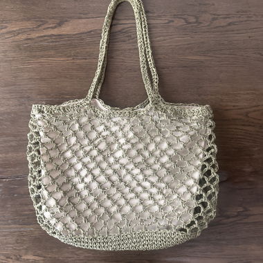 Grüne Netzartige Shoulder bag