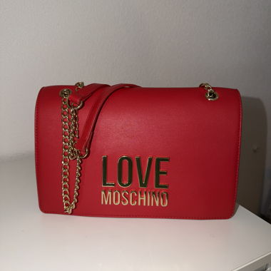 Love Moschino Umhängetasche rot