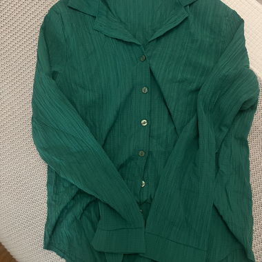 Completo due pezzi verde