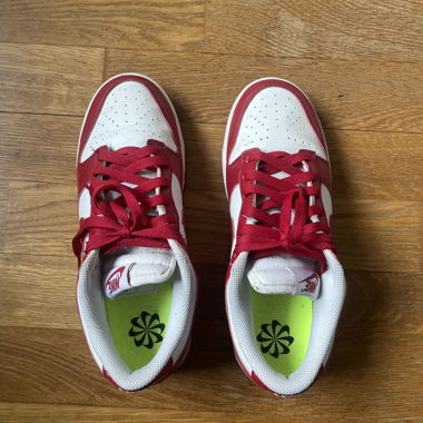 Nike Dunk Low Next Nature White Gym Red (W)