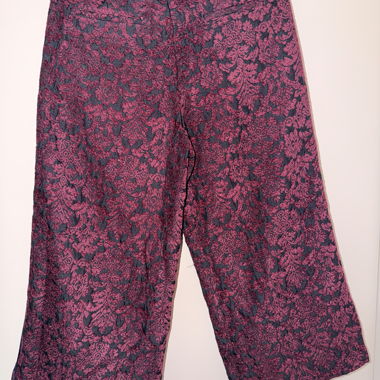 Benetton gemusterte Culotte Hose