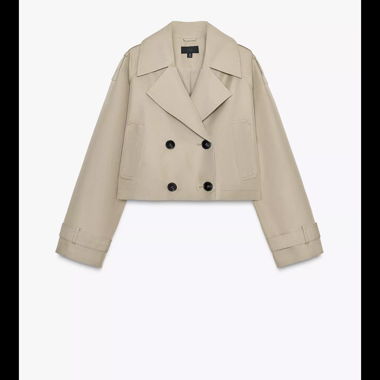 Cropped Trenchcoat