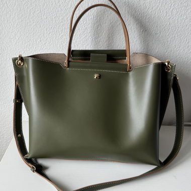 Borsa a tracolla in pelle Navyboot