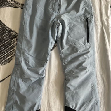 Pantaloni da snowboard/sci blu chiaro