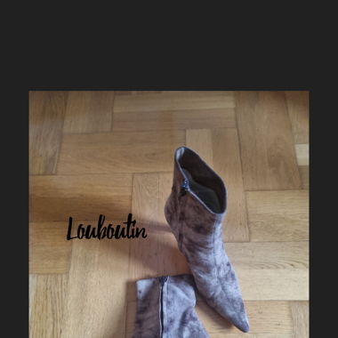 Louboutin bottes vintage