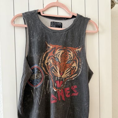 T-shirt débardeur tigre 