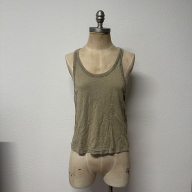 Khakifarbenes Tanktop