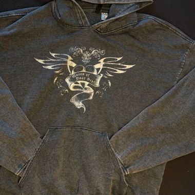 H&M Divided grau “Queen of Your Heart” Hoodie