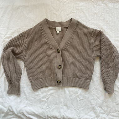 chunky cardigan