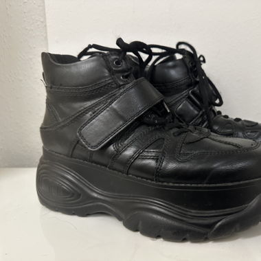 High top Plateau Sneaker Black 40