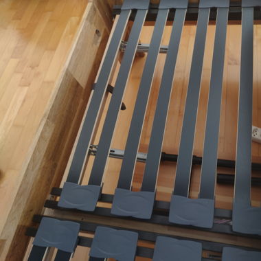 Bed package (bed frame, bed slatted x2, mattress)