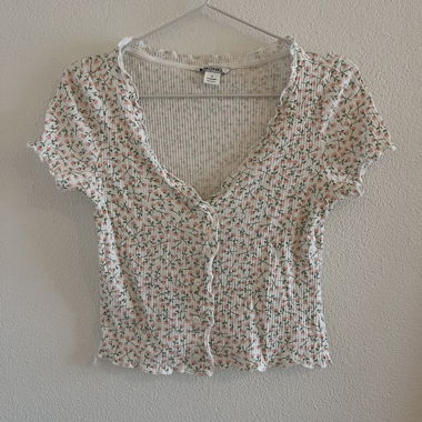 T-shirt Monki con fiori