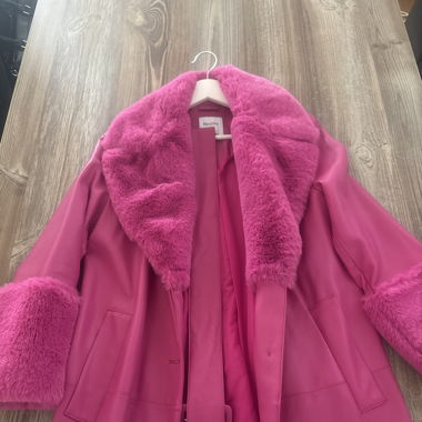 Mantel Lang Pink