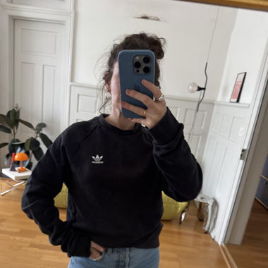 Black adidas sweater