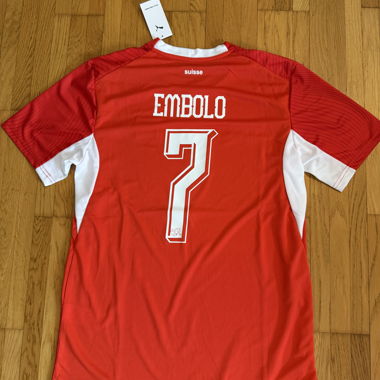 Maillot Breel Embolo Coupe du monde 2026 (Neuf) - S - Suisse