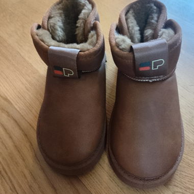 Bottes d'hiver pour enfants marron