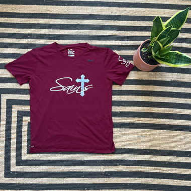 NIKE DRI-FIT vintage saints t-shirt