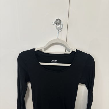 Basic Langarm Shirt