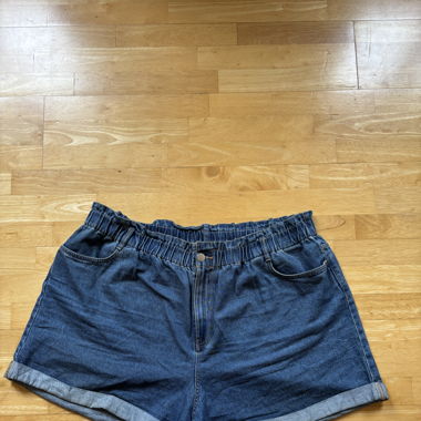 Short en jeans