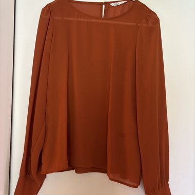 Camicia ONLY arancione ruggine