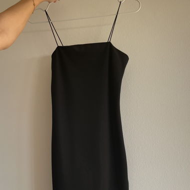 Robe courte noire XS
