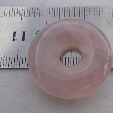 Rosenquarz Pi Scheibe 