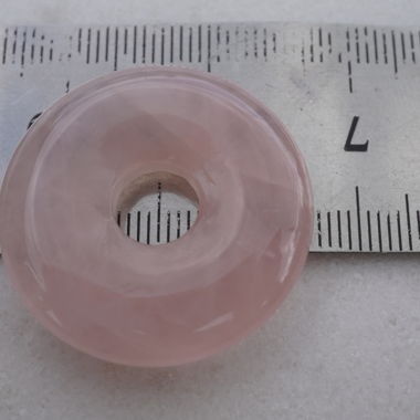Rosenquarz Pi Scheibe 