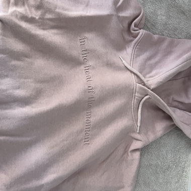 Felpa rosa chiaro