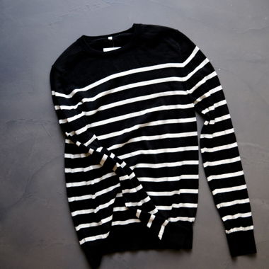 Maglione a righe