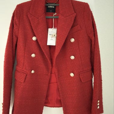 Blazer rosso 2 pezzi