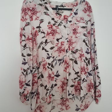 Blumen Bluse
