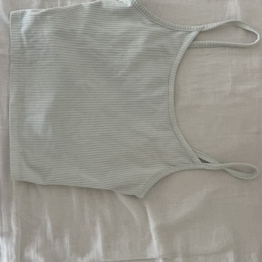 mintgrünes Croptop