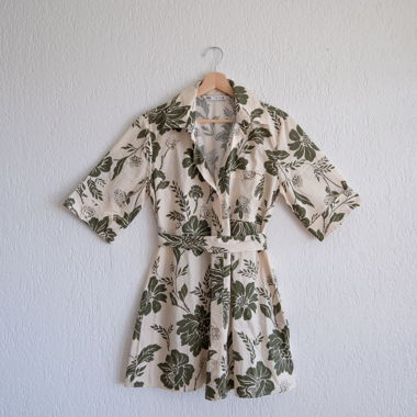 Floral Shirt Dress