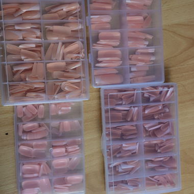 Kuenstliche Nagelspitzen Set