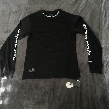 Schwarzes Chrome Hearts Longsleeve